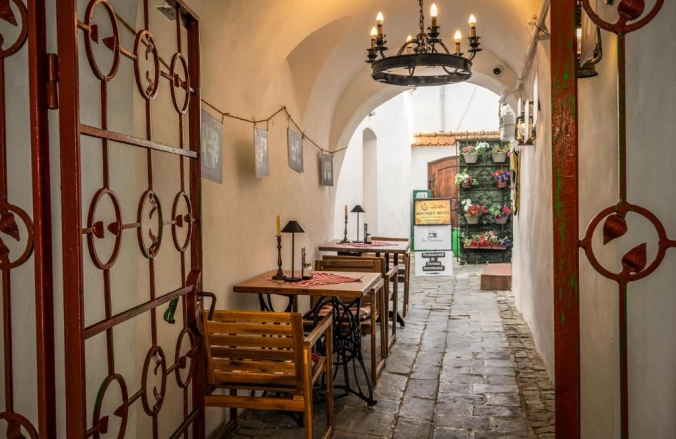 An Der Holztrepe Sighișoara