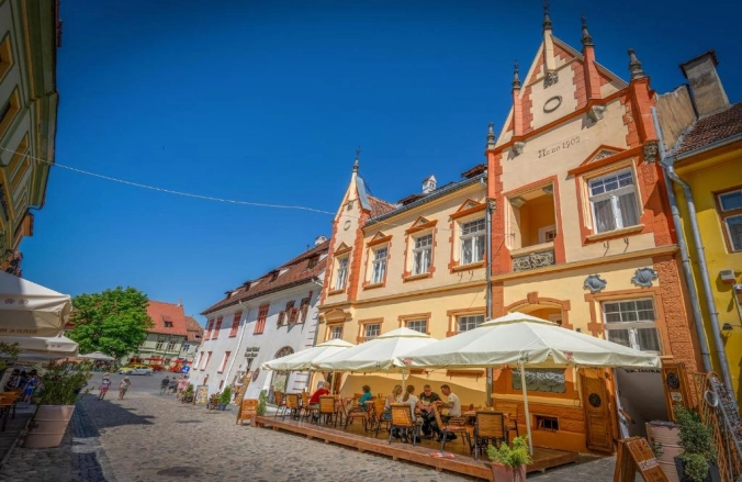 An Der Holztrepe Sighișoara